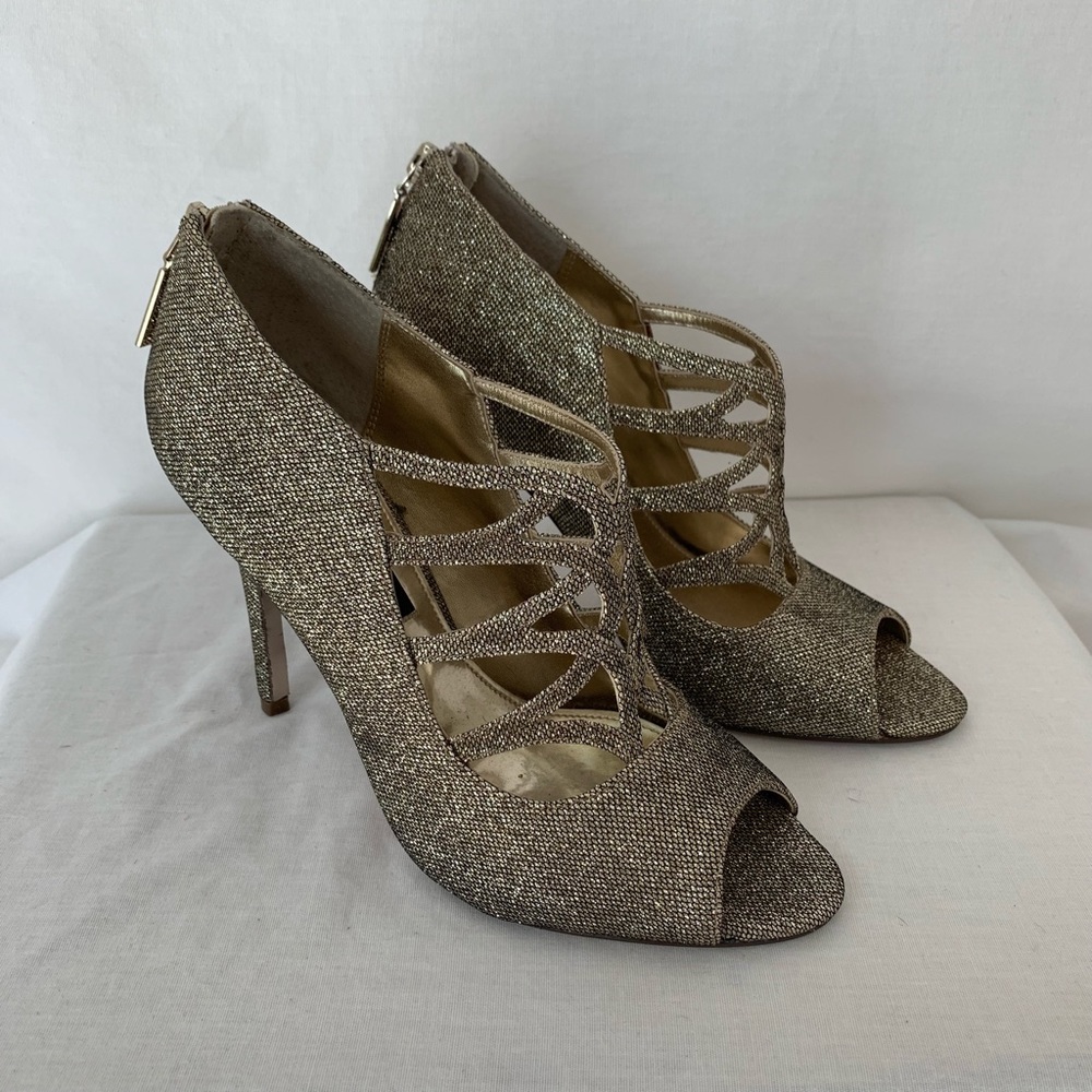 Nina New York Gold Heels